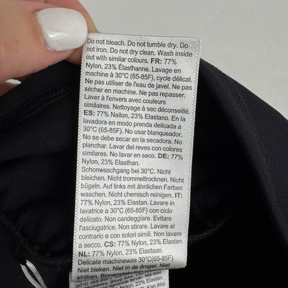 Seraphine Active NEW Zeke Bootleg Legging Maternity Black SM Athleisure Yoga - Picture 9 of 11